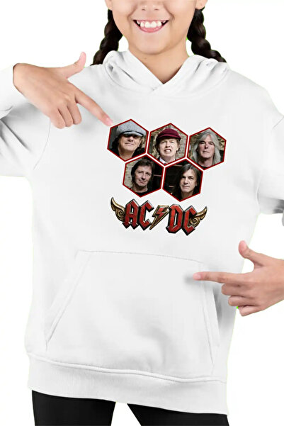 OEM Hanorac Copii Fete ACDC Rock Vibe ACDC Merch