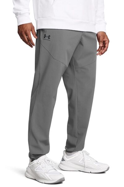 Under Armour 1386557-025 Fitted Gray Men's Vibe Sweatpants