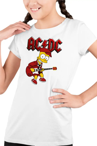 OEM Μπλουζάκι ACDC, Μπλουζάκι The Simpsons Bart, Εμπορεύματα AC/DC
