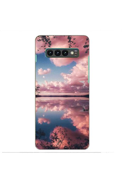 OEM Husa compatibila cu Samsung Galaxy S10 Plus Silicon Gel Tpu Model Pink Cl...