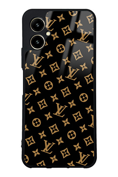 Spoyi Omix X5 Black LV Tasarımlı Glossy Telefon Kılıfı