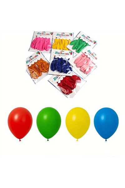 CASA JOY Baloane din latex 10/set, culori asortate 10/pachet, en-gros