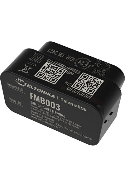 Teltonika Συσκευή εντοπισμού GPS FMB00377NJ01 Bluetooth / GNSS / GPRS / GSM γ...
