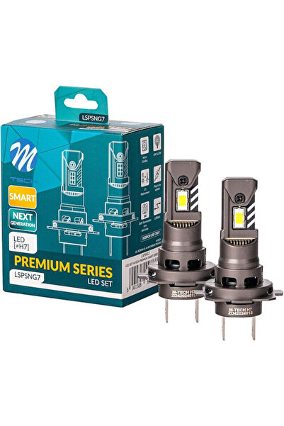 M-TECH Λάμπες Αυτοκινήτου H7 Canbus LED 6000K Ψυχρό Λευκό 12V 35W 2 τεμάχια