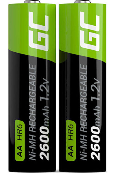 Other Green Cell Επαναφορτιζόμενη Μπαταρία AA Ni-MH 2600mAh 1.2V 2 τεμάχια