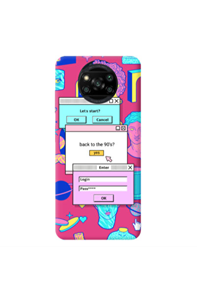 Other Xiaomi Poco X3 /X3 Pro Enter Login Fuchsia Colored Silicone TPU Θήκη