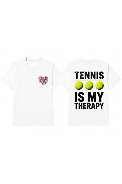 VODEXA Unisex Oversize T-Shirt Tenni̇s 11 Printed 100% Cotton T-Shirt Comfort...