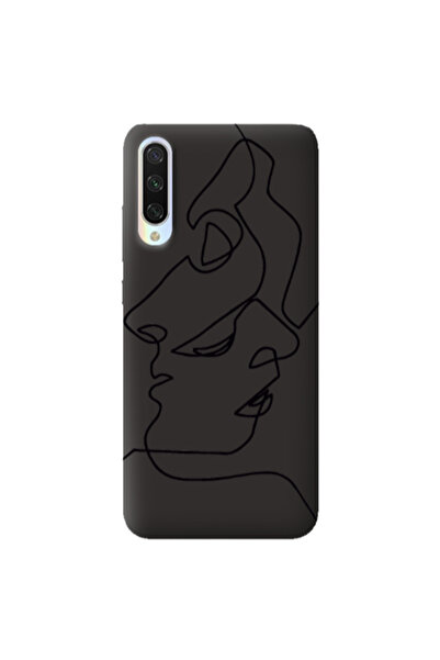 Other Xiaomi Mi 9 Lite intertwined Black Colored Silicone TPU Θήκη