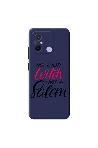 Other Xiaomi Redmi 12C Not every witch lives in salem Dark blue Colored Silic...