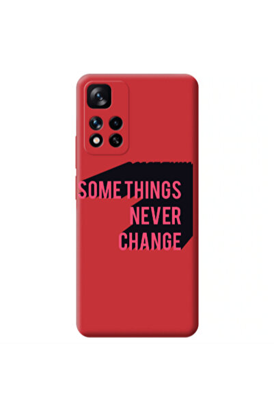 Other Xiaomi Redmi Note 11 Pro 5G Somethings Never Change Red Colored Silicon...