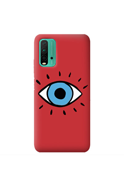 Other Xiaomi Poco M3 Shining Eye Red Colored Silicone TPU Θήκη