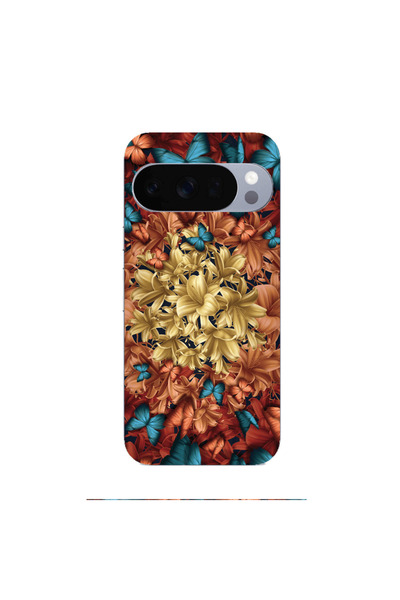 Other Google Pixel 10 Pro Blue butterflies Transparent Silicone TPU Θήκη