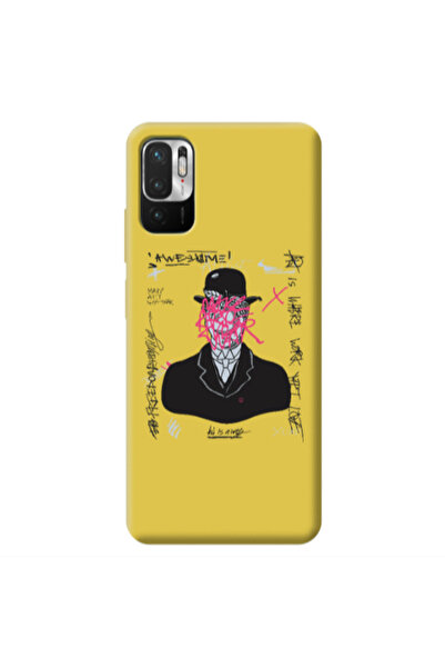 Other Xiaomi Redmi Note 10 Pro 5G Awes Yellow Colored Silicone TPU Θήκη