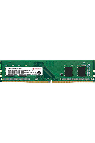 Transcend 16GB DDR4 3200 MT/s UDIMM 288 pini 1R x8 nebufferizat