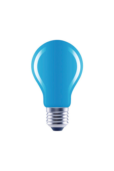 OEM Bec albastru LED Flair E27 4W, glob A60, durată viață 15.000 h