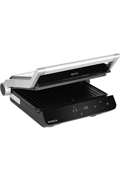 ECG Grill electric FORZA 5200 Fuego, 2000W, 80-230 °C, 2 termostate, cronomet...