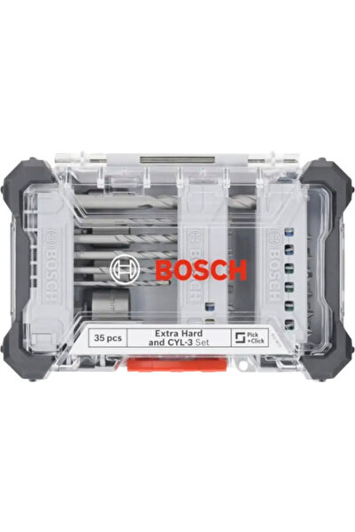 OEM Bosch CYL-3 σετ εξαιρετικά σκληρών τρυπανιών και μυτών κοπής άνω-κάτω