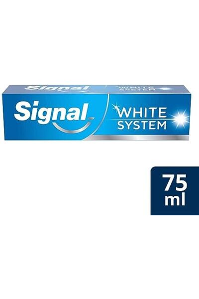 Yıldızan edl shop معجون أسنان وايت سيستم الأصلي، أسنان أكثر بياضًا في أسبوعين...