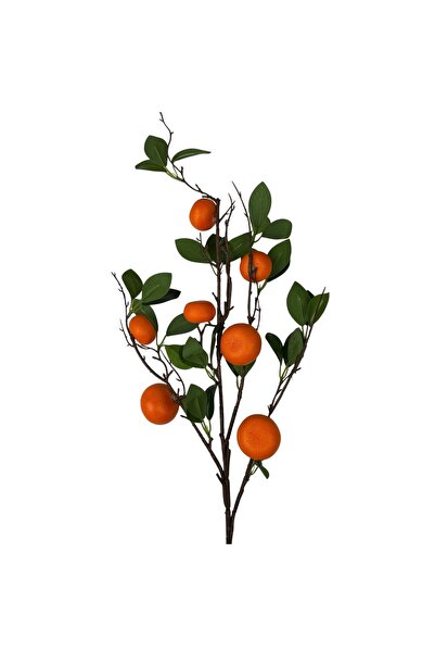 OEM Ramură Artificială Mandarine Verde 90 cm