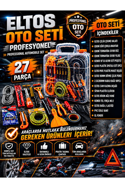 Eltos 27 prç araç seti