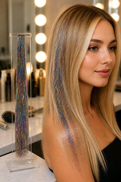 Monalisa Home 90 cm Rainbow Color Thin Hair Accessory