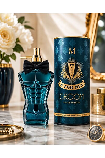 Montage Brands G For Men Groom Parfum Bărbați 100ml, Aromă Lemnoasă, Aromatic...