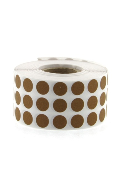 Tanex Dot Sticker 10mm 1cm 5000Li White - 2 Pieces