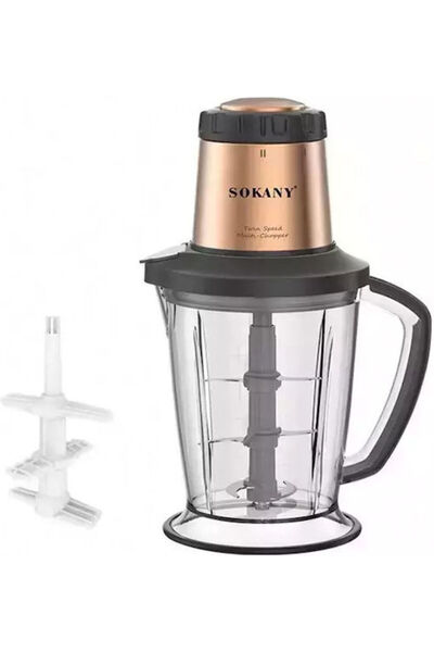 SOKANY Μίνι Τσόπερ Πολυλειτουργικό 1000W Με χωρητικότητα 2 λίτρων Μαύρο Κωδικ...