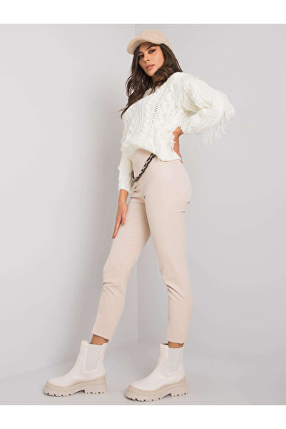 Factory Price Pantaloni Dama Bej