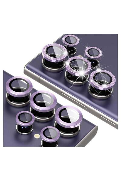 ELTRAZONE 2-Pack Samsung Galaxy S24 Ultra Camera Lens Protector, 9H Tempered ...