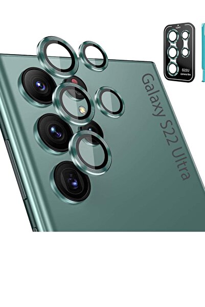 Generic Camera Lens Tempered Glass Protector for Galaxy S22 Ultra, Aviation A...