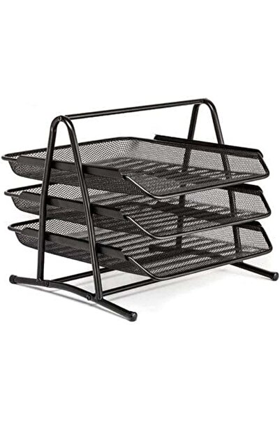 Generic Hi-Range Desk Deposit Tray 3 Layer A4 Metal tray Office Desk Organise...