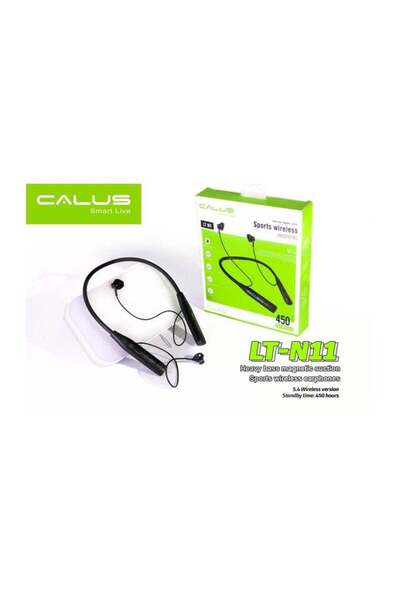 calus LT-N11 Wireless Neckband Earphones – Bluetooth Neckband with Deep Bass,...