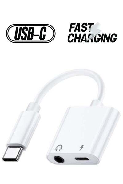 ELTRAZONE محول USB C إلى مقبس سماعات الرأس مع مدخل صوت 3.5 ملم ومحول شحن من ا...