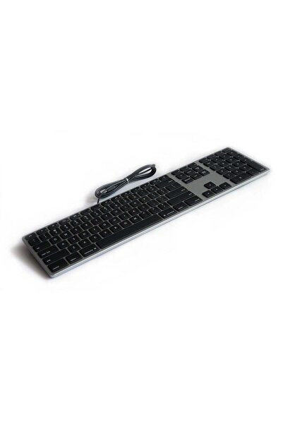 Matias Wired Aluminum Keyboard Space Gray FK318B