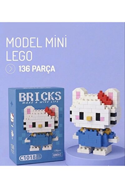 hakoviaofficial Sevimli Model Karakter Figürü 3D Yapı Oyuncağı Bricks Puzzle