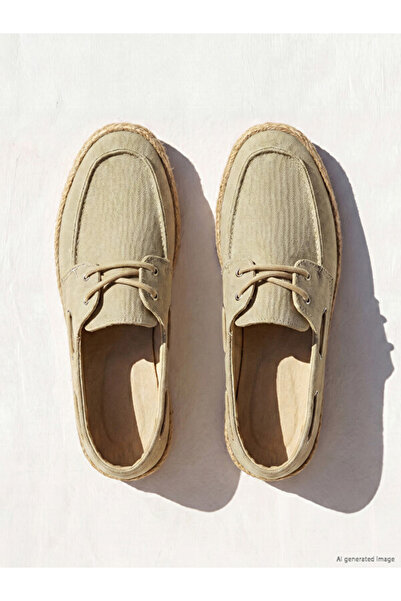 LC Waikiki Esvab • Modern & Distinctive Men's Classic Shoes with Wicker Soles