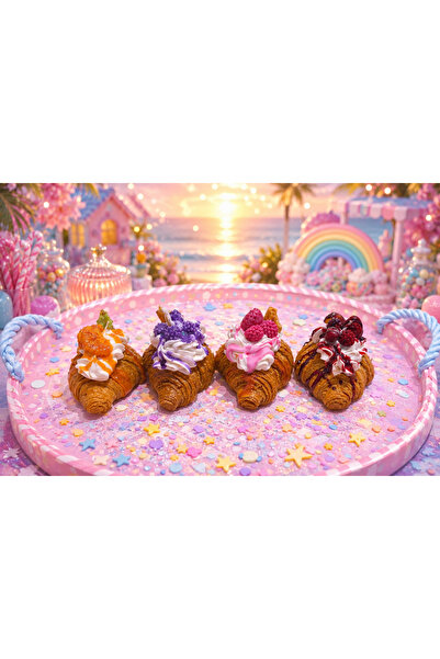 CANDLES AND ART Χειροποίητο Αρωματικό Κερί Croissant 85g