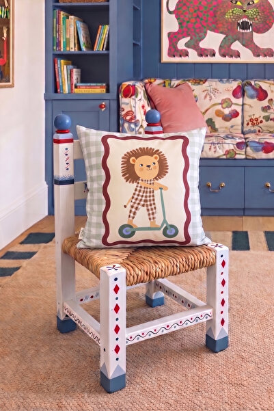 Alseko Concept Dreamland 02 43X43Cm Square 1 Piece Children's Room Throw Pill...