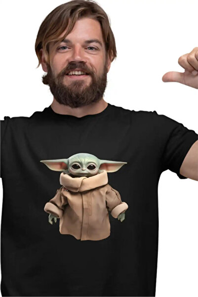 OEM Tricou Barbati Baby Yoda Grogu Mandalorian Star Wars