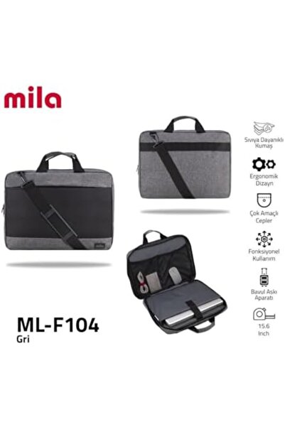 Yıldızan Sbn - Store Store Ml-F100 13,14,15.6 Mila Laptop Bag, Mac Air Compat...
