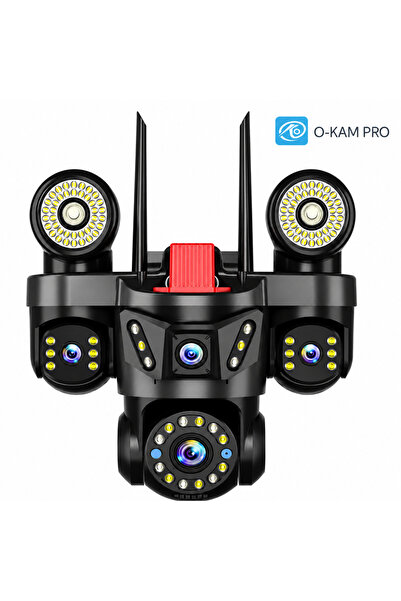 O-KAM PRO Wifi Ptz Kamera 4 Lens 12Mp Ok-231 Premium