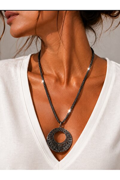 Yumey Stone Design Necklace