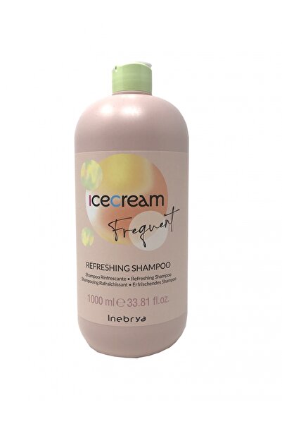 OEM Inebrya, Ice Cream Frequent, Șampon de păr, Revigorant, 1000 ml