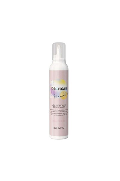 OEM Inebrya, Ice Cream Pro-Volume, Αφρώδης Μαλακτική Κρέμα Μαλλιών Χωρίς Ξέβγ...
