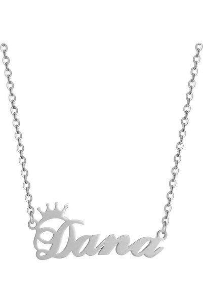 ZARORA Custom Silver Name Necklace Personalized for Women, Customized Chains ...