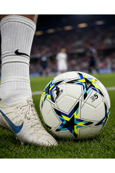 CNDR Soccer Training Ball High Durability Stitched Anti-Slip Surface Design