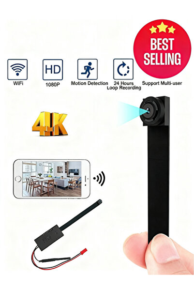 Electronic SPY Nanny Cam HD 1080P Tiny WiFi Security Camera DIY Module Wirele...
