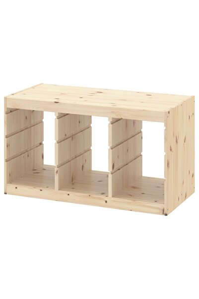 Trofast frame, light white stained pine, 93 x 52 cm