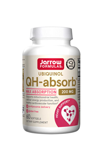Jarrow Formulas Ubiquinol QH-absorb 200 mg 60 capsule moi